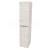 Mereo Mailo, kúpeľňová skrinka vysoká 170 cm, chróm madlo, Multidecor, White Loft Pine