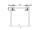 Mereo Mailo, kúpeľňová skrinka vysoká 170 cm, chróm madlo, Multidecor, White Loft Pine