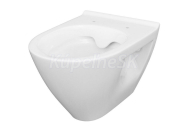 Cersanit Mille Plus závesné WC Clean On 36x50 cm Biela