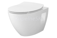 Cersanit Moduo Set B904 WC závesné 35,5x53 cmasedátko Slim,SC,Easy-off,Duroplast Biela