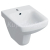 Geberit Selnova Compact závesný bidet 48x35 cm,skrátené vyloženie,hranatý Biely