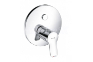 Kludi Pure&Easy podomietková vaňovo-sprchová batéria funkcia Push&Switch bez telesa Chróm