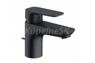 Kludi Pure&Style umývadlová batéria s výpusťou Čierna matná 403823975