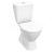 Jika Lyra Plus WC-kombi Rimless 40cm, zvislý odpad,spodné napúšťanie,Dualflash,Biele