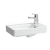 Laufen Pro S rohové umývadielko 48x28 cm,otvor pre batériu vpravo,prepad,Biela LCC Active