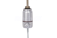 PMH vykurovacia tyč s termostatom 300 W,vinutý kábel 1,3 m,regul.teploty 5-65 °C,Chróm