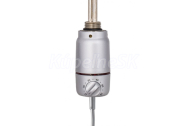 PMH vykurov tyč s termostat 150 W,vinutý kábel 1,3m,regul.teploty 5-65 °C,Metal.Strieborná