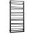 PMH Avento Frame kúpeľňový radiátor 790/600 (v/š),rovný,470 W, Čierna štruktúra