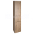 Aqualine ALTAIR vysoká skrinka s košom 40x184x31cm, dub emporio