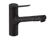 Hansgrohe Zesis M33 drezová batéria 150,vyťahovateľná sprška,2jet,sBox Čierna matná 748216