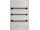 PMH Inga elektrický sušiak uterákov 859x91 mm, 17 W, ľavé pripojenie, Čierny