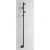 PMH Lisa elektrický sušiak uterákov 91x1708 mm, 24 W, Čierny