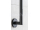 PMH Lisa elektrický sušiak uterákov 91x1708 mm, 24 W, Čierny