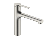 Hansgrohe Zesis M33 drezová batéria 160,vyťahovateľná sprška,2jet vzhľad Nerezu 74822800