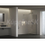 Ravak Walk-in Air Wall pevná stena 110x200 cm sklo Číre profil Čierny matný 1x vzpera