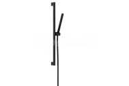 Hansgrohe Pulsify S Set sprchovej hlavice,tyče a hadice,EcoSmart+, Čierna matná