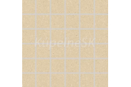 Rako Compila mrazuvzdorná rektifikovaná mozaika 30x30x0,9 cm R10B matná Okrová/Piesková