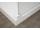 Polysan ESCA WHITE MATT jednodielna sprchová zástena k stene,100x210cm Marron/Biely