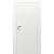 PORTA Doors SET rámové dvere HIDE 1.1 Plné, Lak premium-Biela Premium + zárubeň reverzná