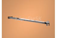 Aquatek C33 rohová vzpera hranatá 40 cm Chróm