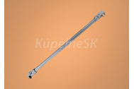 Aquatek C80 rovná vzpera hranatá 60 cm Chróm