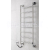 PMH Niklas 2 elektrický sušiak uterákov 657x1462 mm 93 W,elektr.kábel vľavo,lešt.Nerez