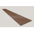 Dekoračný 3D lamelový Akustic panel 265x30x1,6cm Filc MDF Dub Charl lamela CPL Dub Charles