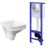Cersanit K97-284 HI-TEC Set duofix+WC závesné EASY +sedátko SoftClose duroplast