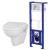 Cersanit K97-296 LINK Set duofix+WC závesné PARVA+sedátko SoftClose duroplast
