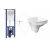 Cersanit K97-300 LINK Set duofix+WC závesné EASY+sedátko duroplast