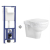 Cersanit K97-220 LINK duofix + WC závesné NANO + WC sed SoftClose, duroplast, antibakt