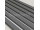 Dekoračný 3D lamelový panel 265x30x1,6 cm podklad MDF Biela lamela CPL Diamantová Sivá
