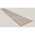 Dekoračný 3D lamelový panel 265x30x1,6 cm podklad MDF Dub Európsky lamela CPL Betón Svetlý