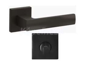 Metal-Bud Euforia Čierna kľučka,WC zámok do setu Vector Premium,Verte Home G,Porta Hide