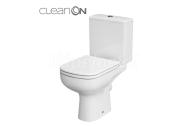 Cersanit COLOUR 010 WC nádržka pre WC-kombi CleanOn, prívod vody z boku, Biela, vr.nap/vyp