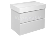 Sapho FILENA umývadlová skrinka 67x51,5x43cm, biela mat
