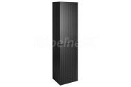 Sapho FILENA skrinka vysoká 35x140x30cm, čierna mat strip