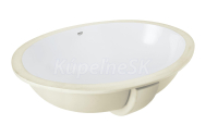 GROHE 39423000 BAU CERAMIC 55 Universal Umývadlo vstavané keramické 56x42 cm, alpská biela