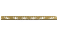 Polysan KLAVER nerezový rošt 644mm, zlatá matná