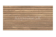 Cersanit Boseli Band Wood BROWN STRUCTURE rekt. obklad 30x60x0,8 cm Hnedá štruktúra matná