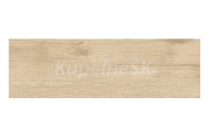 Cersanit Tiger Wood mrazuvzdorná dlažba 18,5x60x0,7 cm R9 Krémová matná