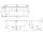 Villeroy & Boch Collaro obdĺžnik akrylátová vaňa 180x80x47 cm+nohy+sifón+panel,Biela,Pravá