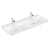 Villeroy & Boch Avento dvojumývadlo 120x47 cm,prepad,2 otvory pre batériu,Alpská biela