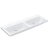 Villeroy&Boch Subway 3.0 Dvojumývadlo 130x47cm,bez prepadu,bez otv. pre bat,Stone White C+