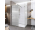 Mereo Sprchová stena WALK IN, Novea, 90 x 200 cm, Black ALU, sklo Line