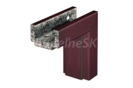 PORTA Doors Zárubňa VERTE PREMIUM  3Dfólia Dub Šarlátový zárubeň 80 Pravá 240-260mm II.tr.