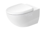 Duravit Architec WC závesné so sedátkom SoftClose, Rimless, Biela