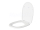 Duravit Duraplus WC sedátko 36x44,3 cm plastové závesy Duroplast Biele