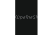 Zalakeramia CARNEVAL obklad čierny lesklý 25x40x0,8cm, ZBK-603 1.trieda