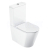 Ravak Elegant Rimoff voľne stoj WC kombi 38x60,5x82,5 cm+sed SC,Vario odpad,Biele+Cleaner